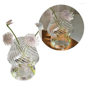 Jarrones 69HC Tarra de arte de jarrón de vidrio de hongo Terrario hidropónico