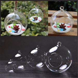 Vases 8/10 / 15 cm en verre suspendu en verre planter vase vase terrarium chandelier décor beau et pratique