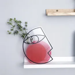 Vases en acrylique Vase Creative Living Room Decoration Dever
