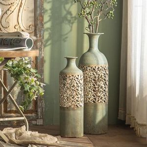 Vases vase de fleur en verre esthétique Balcon de luxe Balconnagle rotin rotin grand vaso décoration moderne moderne décoration