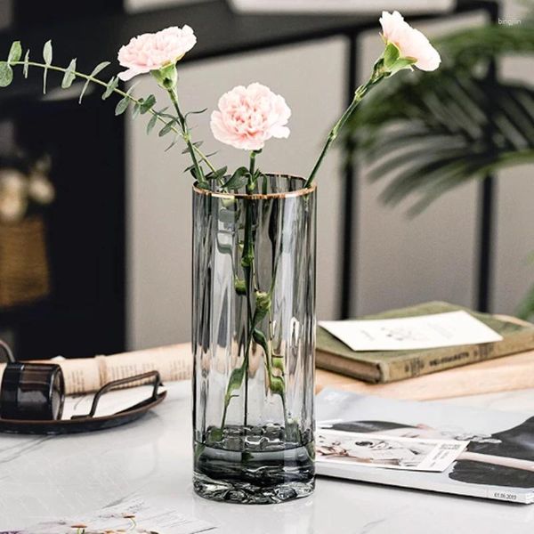 Jarrones Estética Casa Florero Diseño Único Baño Balcón Maceta Móvil Jardín Vaso Per Fiori Decoraciones