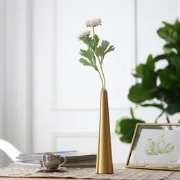 Vases Artificial Flowers Vase Arrangements idéaux pour la décoration de maison Table de mariage Table du salon Bureau de chambre à coucher