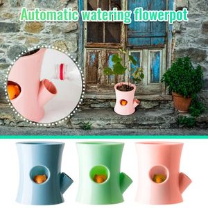 Vases Automatique Auto-arrosage des plantes de fleurs Pot dans le sol Irrigation pour le sol pour le jardin de la maison intérieure du jardin