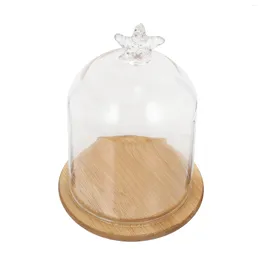 Vazen bel Jar Glass Cover Verjaardagdecoratie voor Girl Cloche High Borosilicate bewaarde bloem