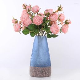 Vases Bonsaï Rose Grand bouteille moderne floraison Vase Verbe Verre haut planh