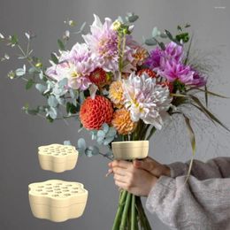 Vases Bouquets Tige Holder Arrange de floraison Silicone Spiral Ikebana DIY Vase Arrangeur pour la maison
