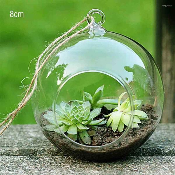 Vases Marque Jardin Maison Boule De Verre Suspendu Vase De Table Bougies Terrarium Bougies Célébration De Mariage