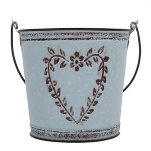 Vases Pot de fleur de seau de stockage polyvalent