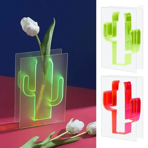 Vases Cactus en forme de vase Art Flowerpot Hydroponics Plans