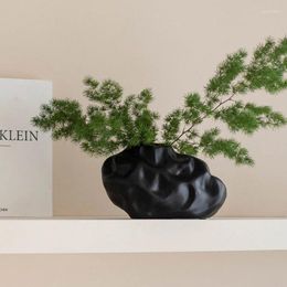 Vazen keramische kunstplant vaas Ruimte Noordse bloem esthetiek Moderne luxe tafeltafel Design Vasi per Fiori Home Decorations