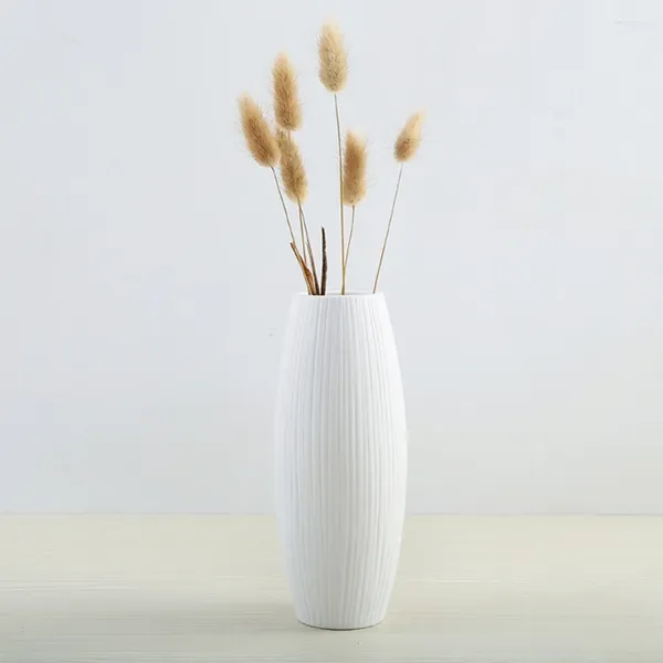 Vases Vase à fleurs en céramique: Vase Zen traditionnel chinois, porte-pot, porte-conteneur, statue de table, pièce maîtresse pour
