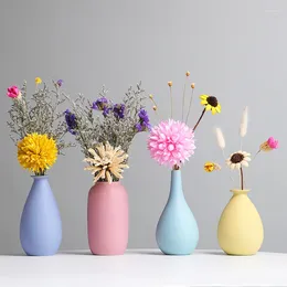 Vases en céramique Small Vase Decoration Home Living Room Arrange de florais