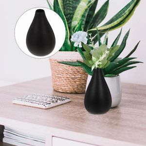 Vases en céramique Vase blanc petite fleur pour un minimaliste décor moderne décoratif décoratif noir bouche étroite florale