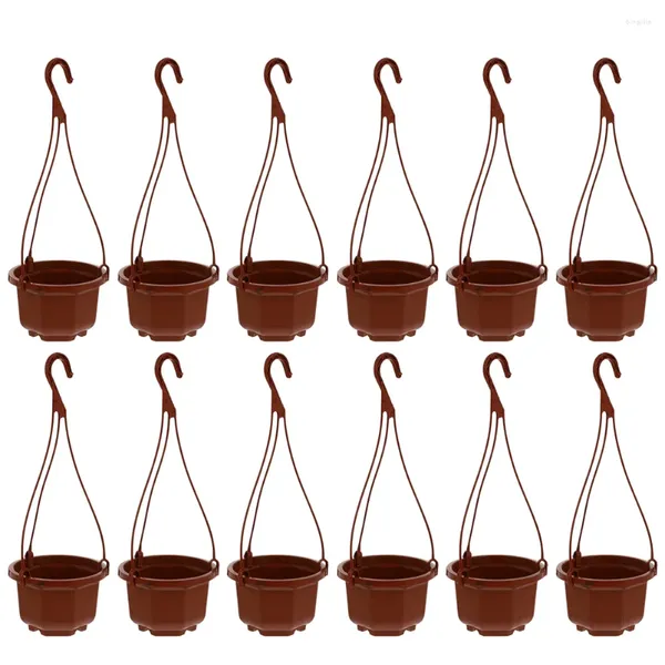 Vases Chlorophytum Pot Orchidée Suspendue Jardinière En Plastique Panier De Fleurs Plantes Paniers D'intérieur Jardinières