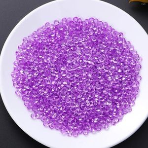 Vazen Circle Dining Table 2000pcs 4 5 mm Crystal Wedding Decorations Fillers Fake Diamonds Clear Acryl Crystals Gems