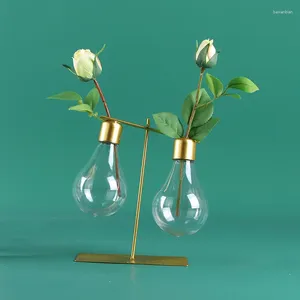 Vases créatifs plante hydroponique, ampoule transparente, récipient en verre, salon, décoration moderne, nouveaux ornements