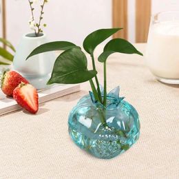 Vases Creative Grenade Vase Verre Porte-fleurs Planteur pour centres de mariage Appartement Cadeau d'anniversaire Restaurant