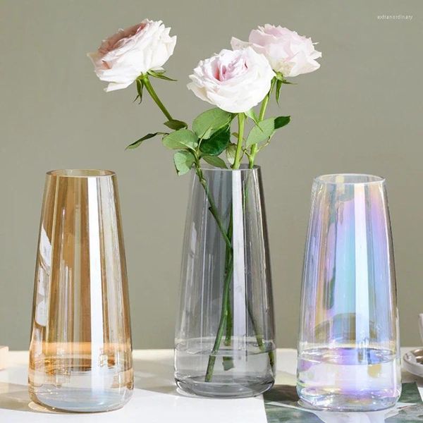 Vases Design Aesthetic Interior Desk Decor Modern Nordic Office Wedding Vaso Flower Para Planta Home Decorations