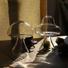 Vases VASE en verre en forme de champignon