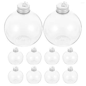 Vases Vases Remplissables Ornement de Noël Bouteille sphérique Bouteille en plastique