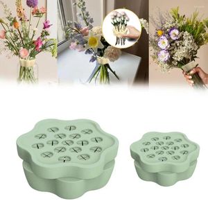 Vases Flower Afficher support Spiral tige Solder Ikebana pour disposition de bricolage Bouquet fiable et floral