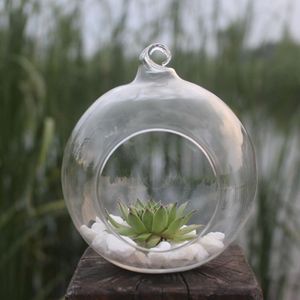 Vases fleur suspendus Vase verre planteur plante Terrarium conteneur maison mariage décor Support en gros et goutte # P2