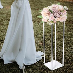 Jarrones Soporte de flores para centro de mesa de boda Decoración de eventos de acrílico Mesa de comedor Fiesta