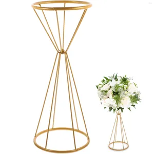 Vases Flower Stand Openwork Metal Vase Dining Table Decor Decorative Decorative Hollow Iron Prime Holder