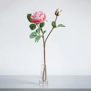 Vases Vase à fleurs pour la décoration de la maison, décor décoratif de table, Terrarium, conteneurs en verre, fleurs de table florales