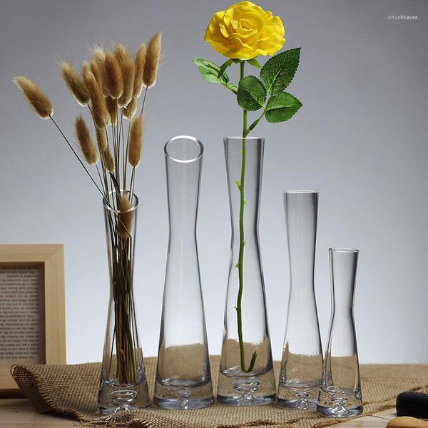 Vases Vase à fleurs pour la décoration de la maison, décoration de Mariage, Terrarium de table, conteneurs en verre, plante florale