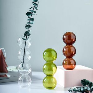 Vazen Bloemvaas voor tafel Decoratie Woonkamer Decoratieve moderne tafel terrariumcontainers Desktopglas