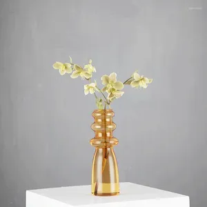 Vases Vase Vase Decoration Home Decoration Nordic Decorative Glass Table pour le récipient de plante de mariage