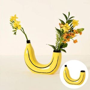 Vazen Bloemvaas Realistisch ogende stabiele basis Double-head Design Plantarrangement Banaan ornament Family Supply