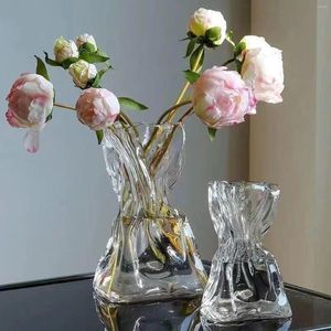 Vases en verre Fleur Vase Arrangements Bouquet Bouquet pour les fleurs