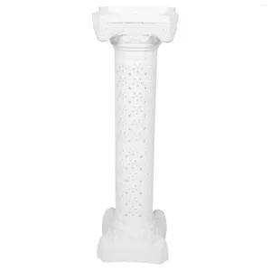 Vases Colonne Grecque Statue Grand Présentoir Piédestal Blanc Pilier Romain Support De Mariage Pièce Maîtresse Fleur 40 X 12