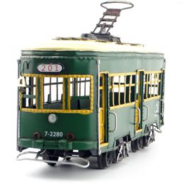 Vazen van hoge kwaliteit retro tieyi dalian tram 201 creatieve handwerk raamweergave nuttige woninginrichting geschenken