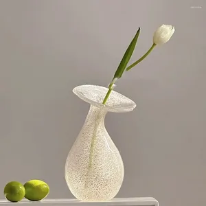 Vases Home Decor Vase Ornement Original Modern Unique Outdoor Elegant Ceramic Glass Nordic Minimalist White Floreros Room