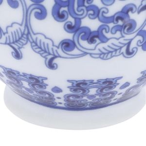 Vases Ménage Bleu et Blanc Porcelaine Vase Plantes D'intérieur Pots Floral Arrangement Titulaire Céramique Fleur
