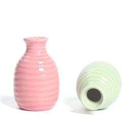 Vases Hydroponique Petite Table Vase Décoration Maison Salon Européen Arrangement De Fleurs En Céramique Drop Livraison Maison Jardin Décor À La Maison Dhwmy