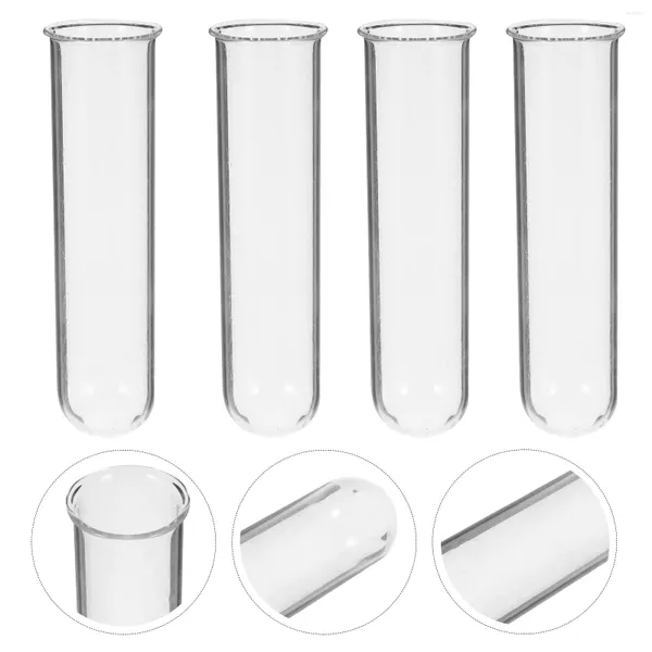 Vases de tube à essai hydroponique tube en verre pour les fleurs