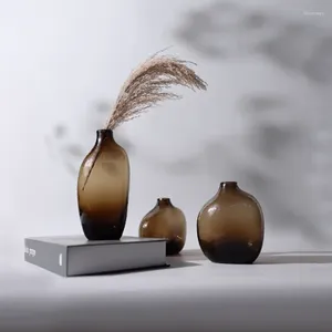 Vases hydroponiques Terrarium intérieur moderne esthétique minimaliste coréen Design Vase Jarrones décoration de salon