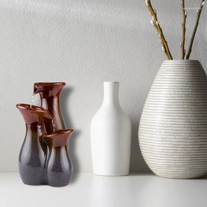 Vases Vases en céramique brillantes à niveau intérieur