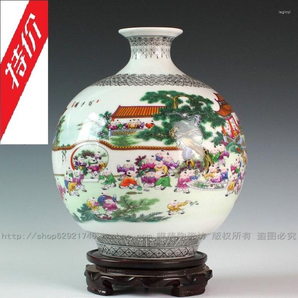 Vases Jingdezhen Articles d'ameublement en céramique