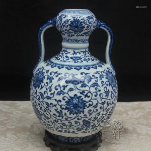 Vases Jingdezhen en céramique Vase Ornements peints à la main