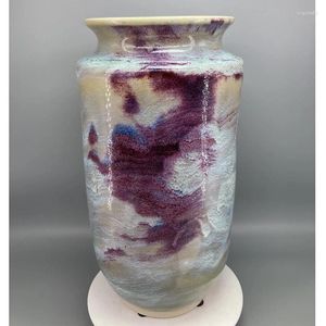 Vazen Jun porselein vaas schilderen Jar keramische natuurlijke ovenhoogte: 34 cm monddiameter: 16 cm 17 cm