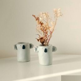 Vases Little Vase en polymère Clay Drop Livrot Home Garden DH2WI