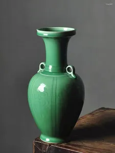 Vases Longquan Kiln Porcelaine antique céladon auditif vase salon