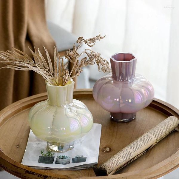 Vases Médiéval Français Crème Perle Instagram Creative Maison Fleur Vase Salon Ornement Décoratif