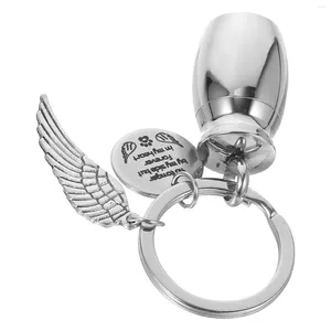 Vazen Mini Cremation Urn Small Keepsake Stainless Steel Memorial Ashes Holder sieraden voor menselijk huisdier