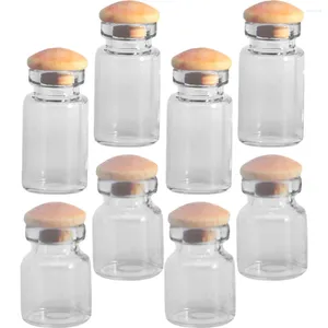 Vases Mini bouteille en verre ornement Miniature nourriture et pot de jeu décor fournitures de maison